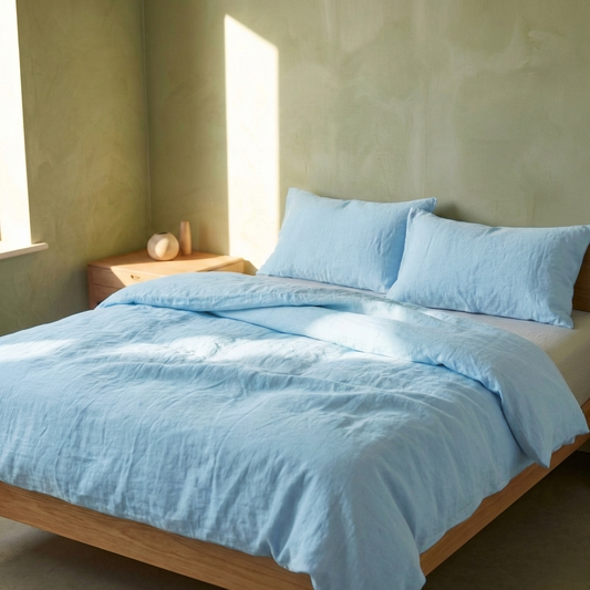 Linen duvet sets